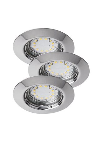 1047 Svítidlo bodové set 3x50W GU10 4