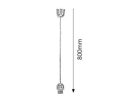 1331 Závěs pro závěsná svítidla E27 1x MAX 60W 2