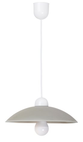 1408 Závěsné svítidlo Cupola range 1xE27 60W 230V šedá 1