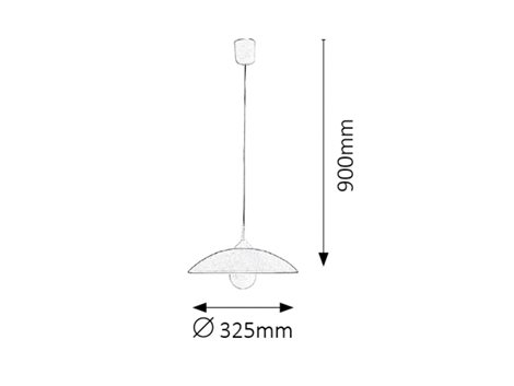 4615 Cupola range white/ white E27 1x MAX 60W 4