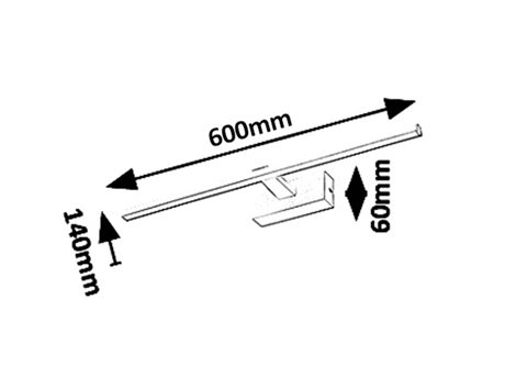 1449 LED svítidlo Rabalux Albina 12W, 4000K, 795lm 3