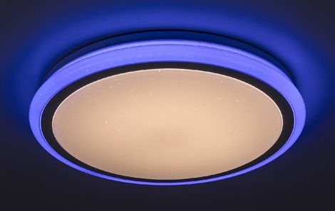 1510 LED Stmívatelné stropní svítidlo na dálkové ovládání RGB LED/32W/230V 3