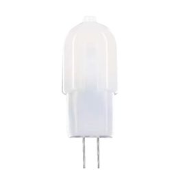 1957 SMD LED bulb, frosted, plastic, G4, 140lm, 2W, 3000K, beam angle: 360°, 1,8x4,7cm, IP20