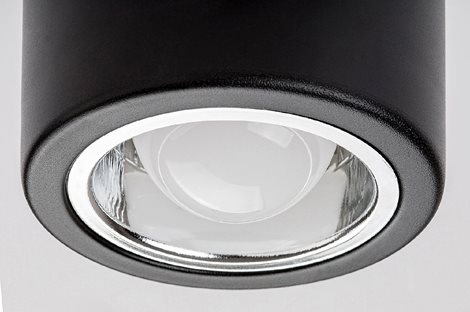 2055 stropní svítidlo Kobald E27 1x MAX 25W matná černá 4