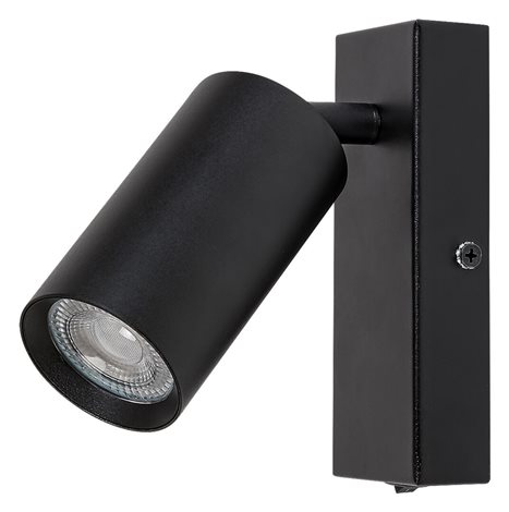2084 Nástěnné bodové svítidlo SOLO 1xGU10/25W/230V černá 1
