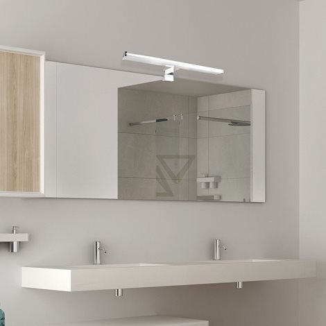 2114 Nástěnné koupelnové svítidlo LEVON s možností montáže na zrcadlo nebo škříňku IP44, 40cm 4