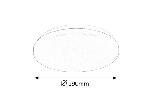 2284 LED Stropní svítidlo 1xLED/20W/230V 3