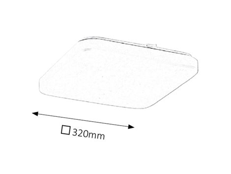 2287 Stropní svítidlo Rob LED 32W IP20 4