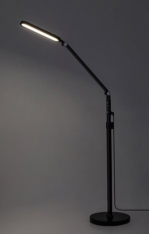 2310 LED Stmívatelná stojací lampa Draco LED/13W/230V 3000-6000K černá 2