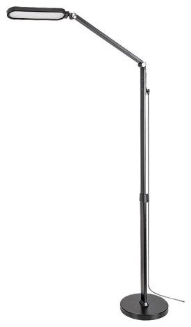 2310 LED Stmívatelná stojací lampa Draco LED/13W/230V 3000-6000K černá 1