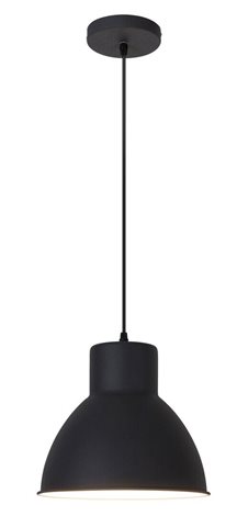 2578 Lustr 1xE27/60W/230V černá 1
