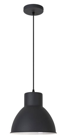 2578 Lustr 1xE27/60W/230V černá 2