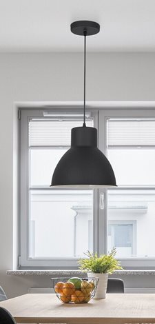 2578 Lustr 1xE27/60W/230V černá 4