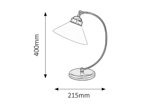2702 lampička stolní 1x60W E27 2