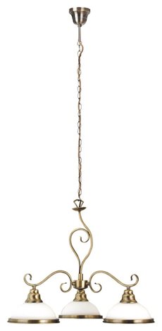 2753 Elisett, závěsný lustr, 3 arms, D60cm 1