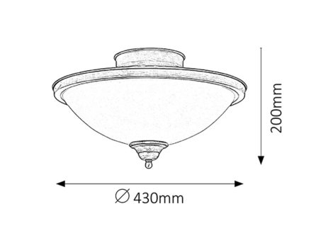 2759 Svítidlo stropní E14 2x MAX 40W IP20 2