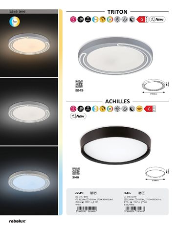 3146 LED RGB Stmívatelné svítidlo ACHILLES LED 40W 14