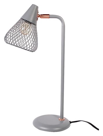 3182 Stolní lampa FANNY IP20 1xE14 šedá 1