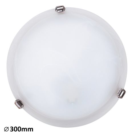 3202 Alabastro rýžový kámen sklo/ chrom úchyt E27 1x MAX 60W 1