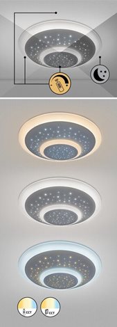 3264 Stropní svítidlo Taneli LED 47W 10