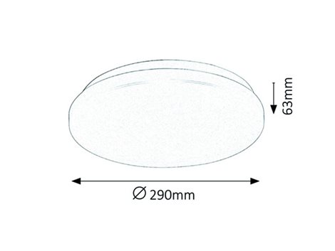 3338 LED Stropní svítidlo 1xLED/20W/230V 4