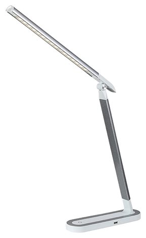 3349 Stolní svítidlo MISHA LED 7W 360-400lm 4000K stříbrná, bílá, IP20 stmívatelné 2