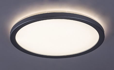 3358 LED stropní svítidlo Lambert 1x15W, 1500lm, 4000K, IP44 - bílá, stříbrná 4