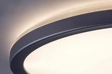 3358 LED stropní svítidlo Lambert 1x15W, 1500lm, 4000K, IP44 - bílá, stříbrná 5