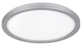 3358 LED stropní svítidlo Lambert 1x15W, 1500lm, 4000K, IP44 - bílá, stříbrná