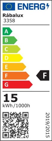 3358 LED stropní svítidlo Lambert 1x15W, 1500lm, 4000K, IP44 - bílá, stříbrná 10