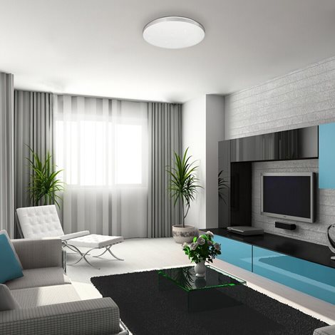 3411 LED Stropní svítidlo LED/36W/230V kulaté 5