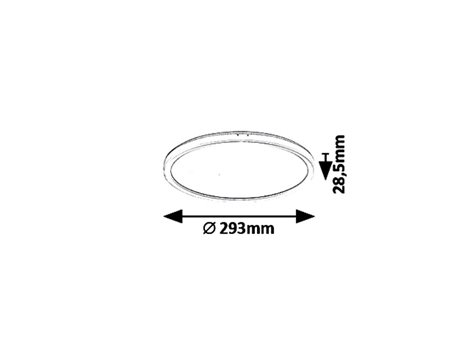 3427 LED Stropní svítidlo Pavel /18W/230V, bílá, IP20, 1700 lm 4