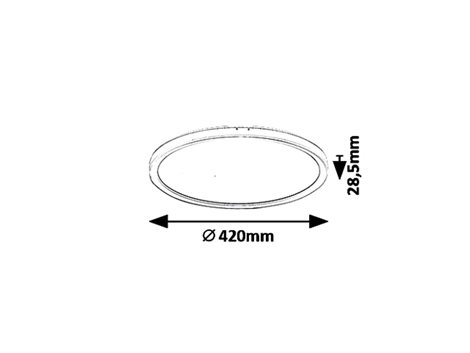 3428 LED Stmívatelné stropní svítidlo LED/22W/230V 9