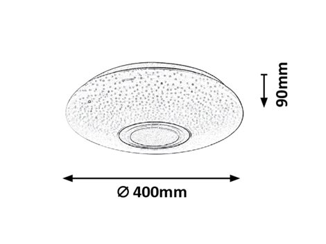 3509 LED RGB Stmívatelné stropní svítidlo s reproduktorem LED/24W/230V + DO Wi-Fi 4