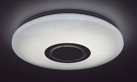 3509 LED RGB Stmívatelné stropní svítidlo s reproduktorem LED/24W/230V + DO Wi-Fi 6
