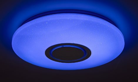 3509 LED RGB Stmívatelné stropní svítidlo s reproduktorem LED/24W/230V + DO Wi-Fi 9