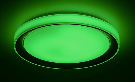 3510 LED RGB Stmívatelné stropní svítidlo LED/40W/230V Wi-Fi 2700-6500K + dálkové ovládání 12