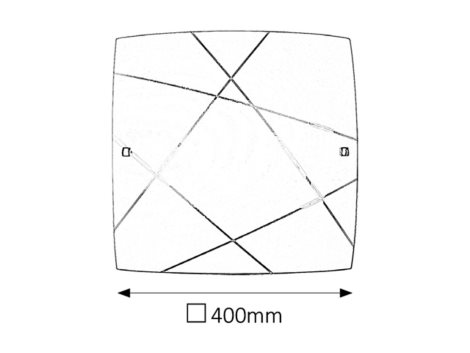3699 svítidlo stropní 2x60W E27 4