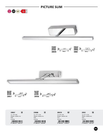 3907 svítidlo LED 8W 4