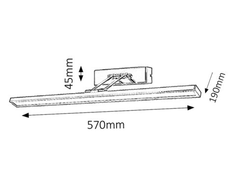 3908 svítidlo LED 12W 2