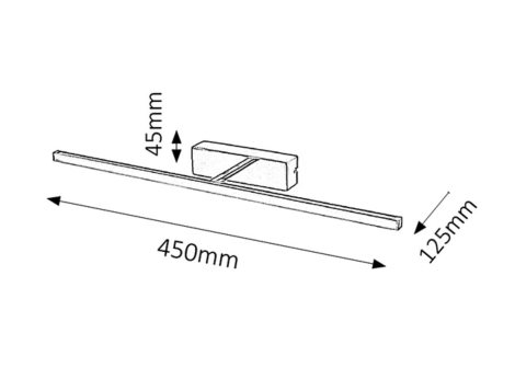 3909 Obrazové svítidlo PICTURE SLIM LED 8W 2