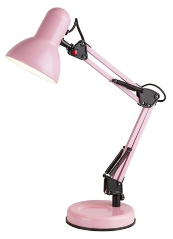 4179 Stolní lampa SAMSON 1xE27/60W/230V růžová 2
