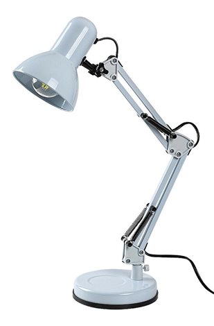 4211 stolní lampička E27 60W IP20 BÍLÁ 2