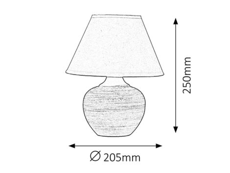4391 Stolní lampa Molly E14/40W 3