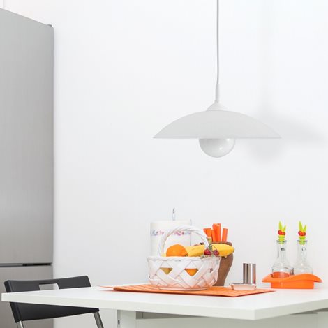 4615 Cupola range white/ white E27 1x MAX 60W 3