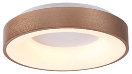 5053 Stropní LED svítidlo Carmella 600mm 50W 3400lm 4000K IP20 bílá / zlatá
