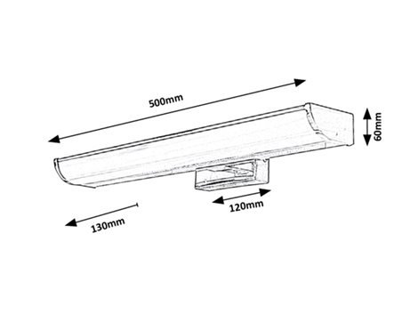 5063 LED Koupelnové osvětlení zrcadla Evron LED/7,5W/230V IP44 3