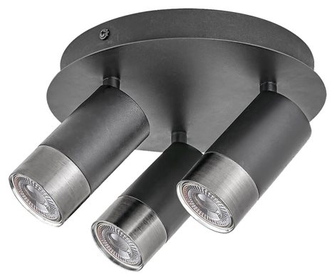 5071 Trojité stropní svítidlo Zircon 1
