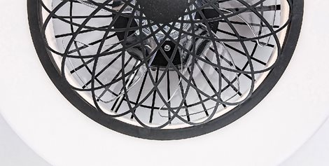5419 LED Stmívatelné stropní svítidlo s ventilátorem LED/35W/230V 3000-6000K + dálkové ovládání 5