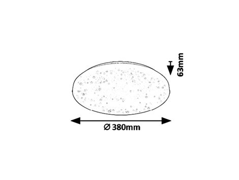 5436 LED Stropní svítidlo ROB LED/32W/230V 3